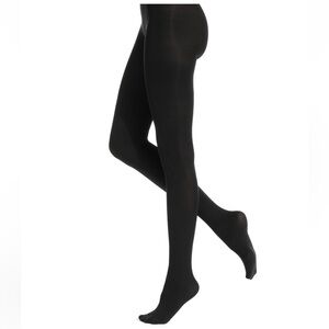 New!! HUE Women's Super Opaque Tights in Black